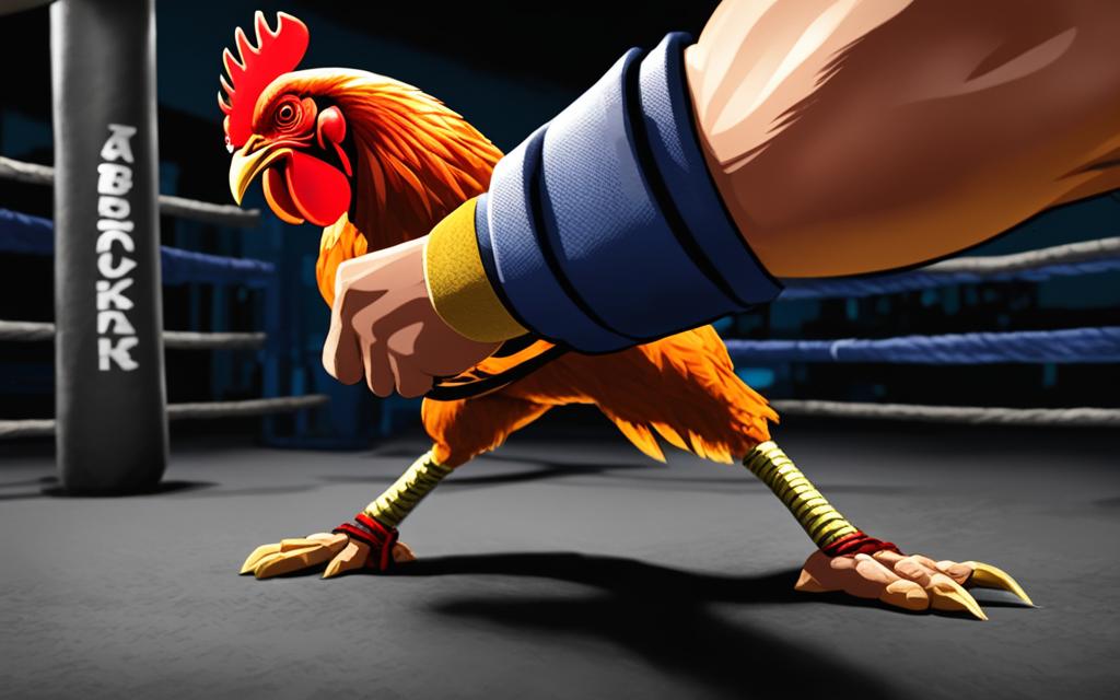 cara melatih ayam bangkok pukulan mati